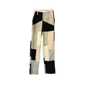 DEADWOOD Phil Patched Suede Pants - Multicolor - 34